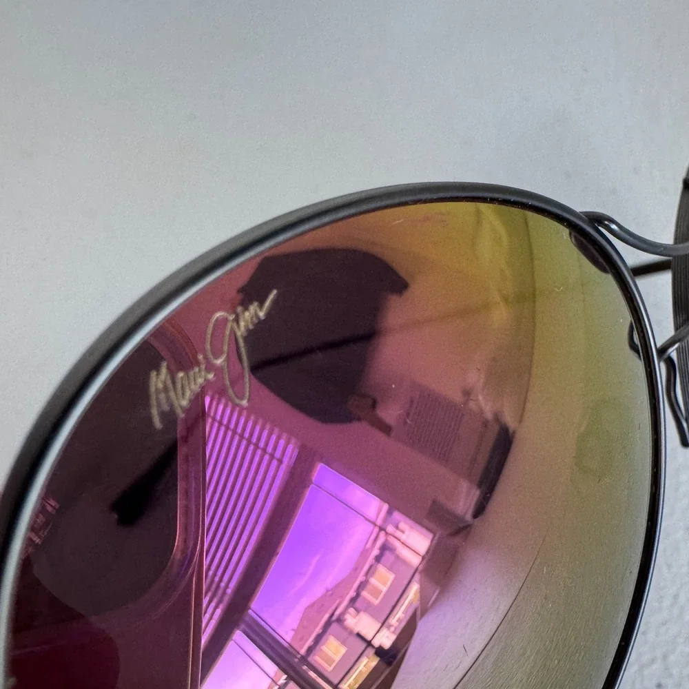 Maui Jim Japan OPIHI MJ547-14 61-15-145 Gunmetal Metal Sunglasses Frame UF80